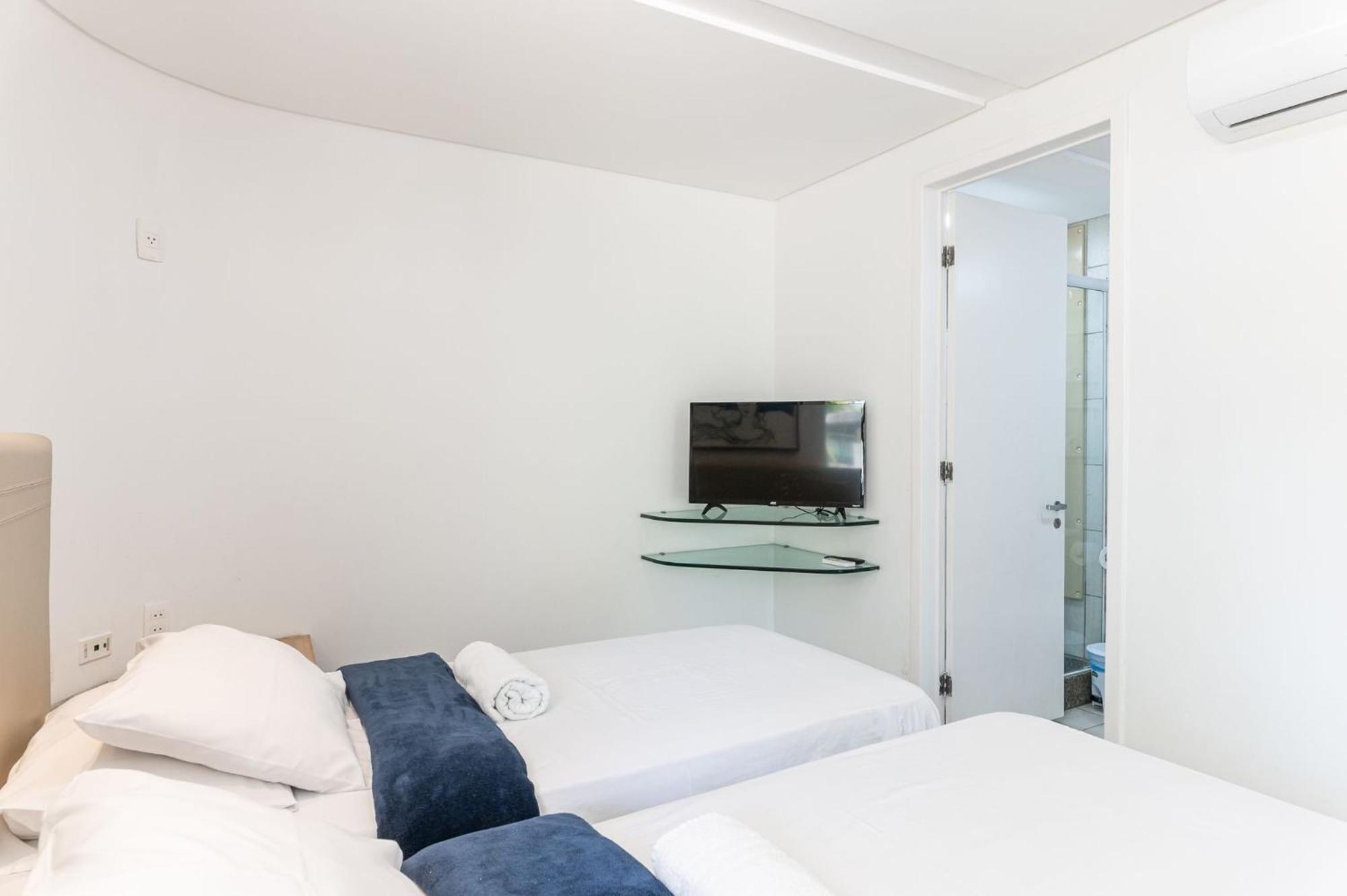 Flat Ou Bangalo Luxo Class Beira Mar Muro Alto