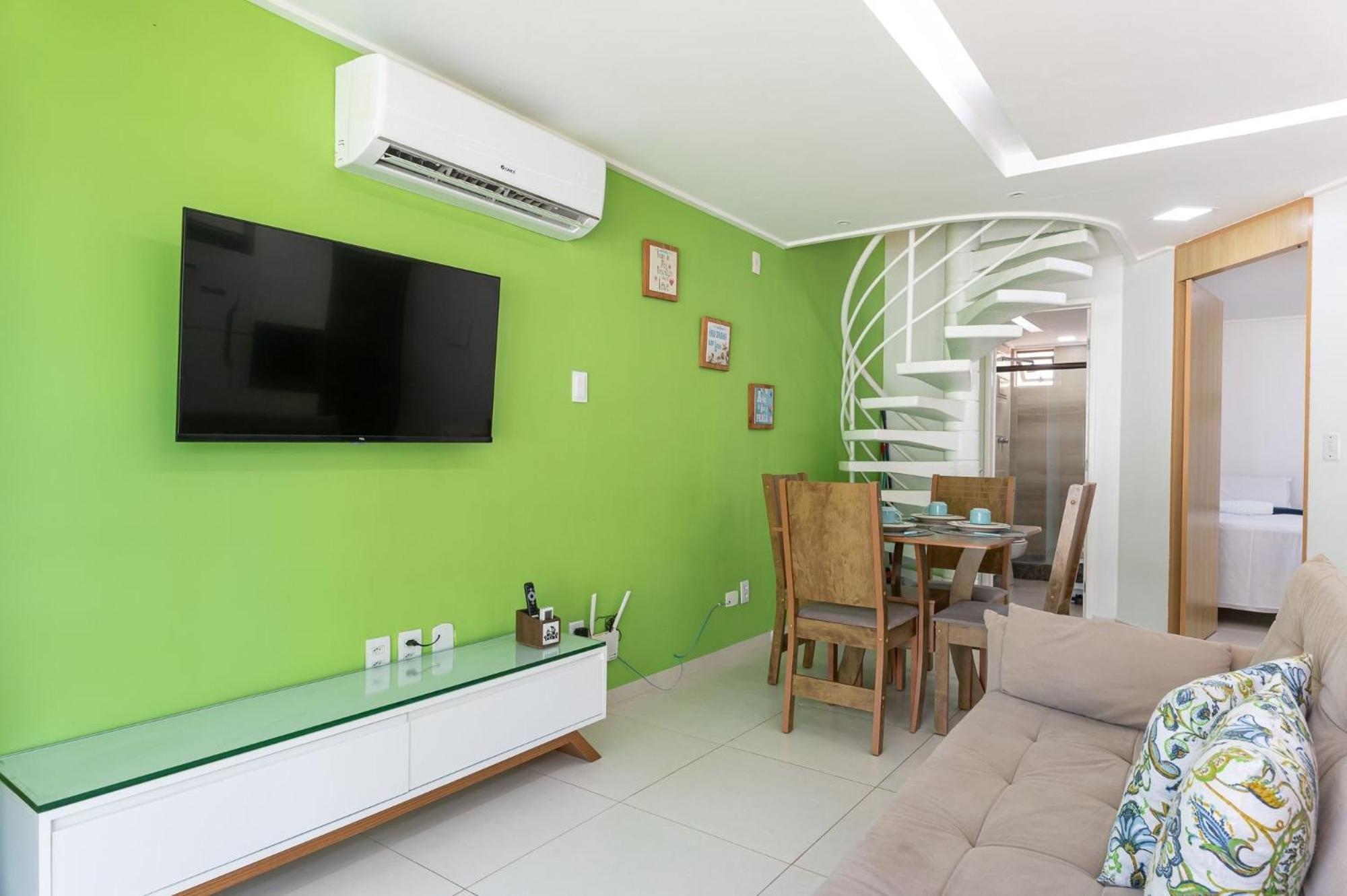 Flat Ou Bangalo Luxo Class Beira Mar Muro Alto Holiday home